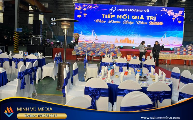 Bàn ghế sự kiện Minh Vũ cung cấp
