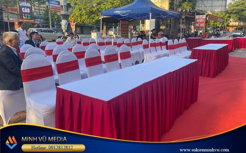 Cho thuê bàn ghế lễ tân tại TP. Hồ Chí Minh