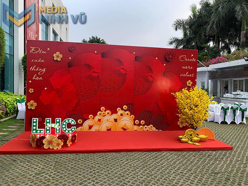 Tầm quan trọng của backdrop ngoài trời tại sự kiện 