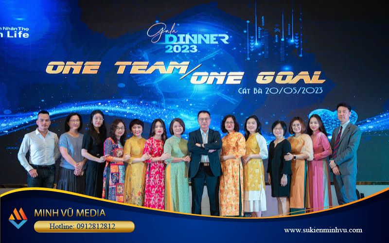 Xác định rõ mục tiêu thiết kế backdrop gala dinner