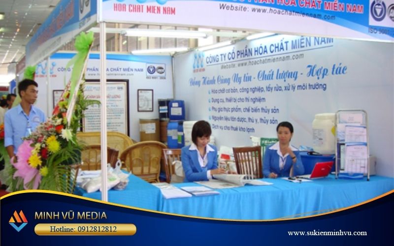 Làm sao để thiết kế backdrop gian hàng, backdrop hội chợ nổi bật