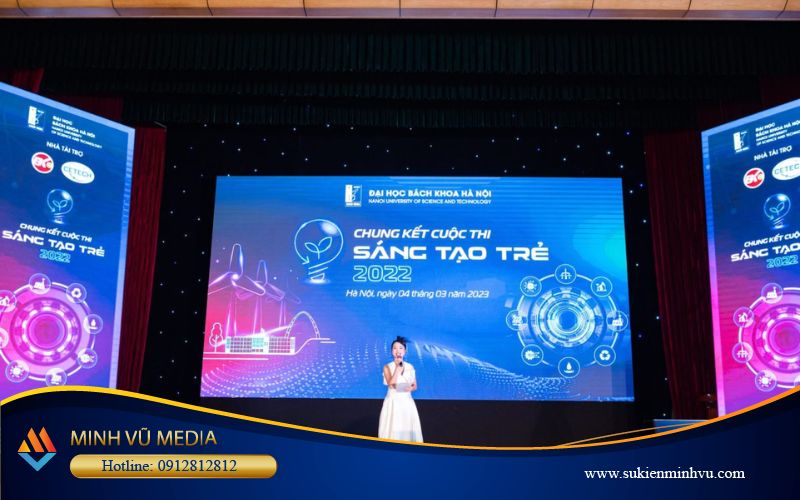Backdrop màn hình LED là một hệ thống hiển thị hình ảnh, video