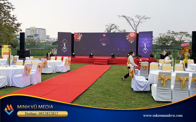 Backdrop sân khấu ngoài trời