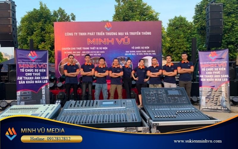 Sự Kiện Minh Vũ Đơn vị uy tín, 10 năm kinh nghiệm cho thuê, tổ chức sự kiện