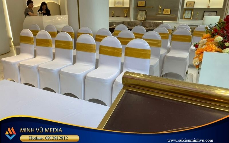 Mẫu ghế banquet tiêu chuẩn khách sạn tại Minh Vũ