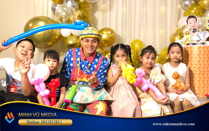 Dịch vụ cho thuê chú hề, thuê ảo thuật gia, xiếc, tôn ngộ không tại Minh Vũ 