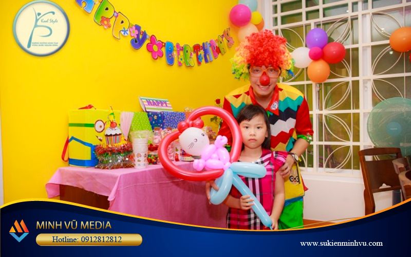 Vì sao chọn lựa thuê chú hề, thuê xiếc, ảo thuật tại Sự Kiện Minh Vũ?