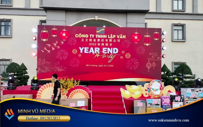 Mục tiêu thuê sân khấu sự kiện đón tết