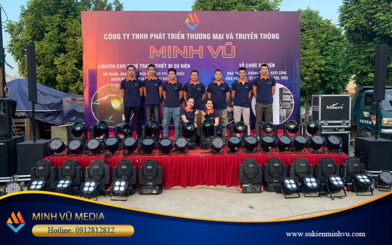 Sự Kiện Minh Vũ tự tin là đối tác đáng tin cậy cho sự kiện của bạn