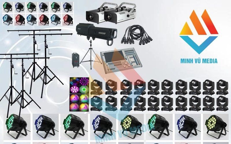 Trọn gói đèn chiếu sân khấu sự kiện loại 2