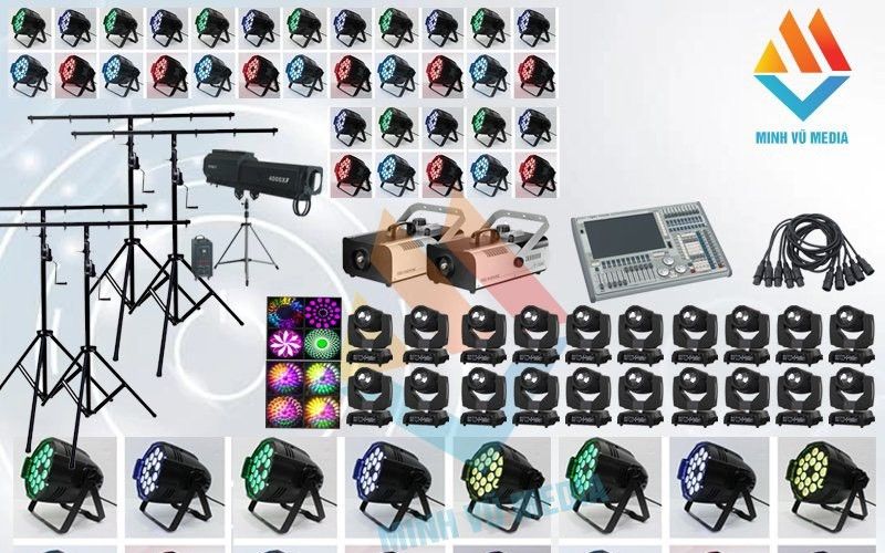 Trọn gói đèn chiếu sân khấu sự kiện loại 4
