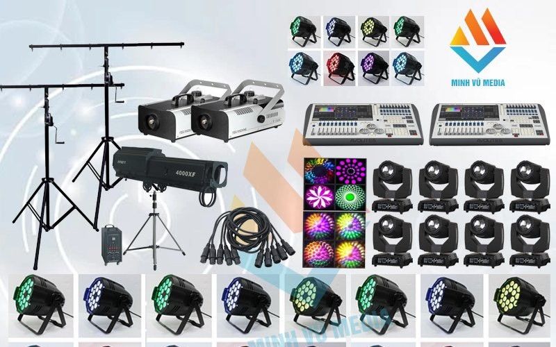 Trọn gói đèn chiếu sân khấu sự kiện loại 8