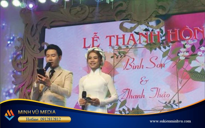 Chi tiết dịch vụ cho thuê MC đám cưới, đám hỏi tại Minh Vũ