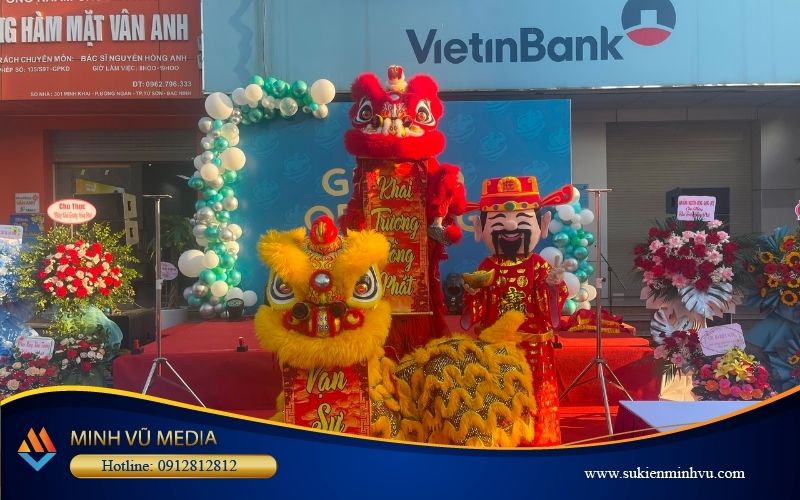 Cho thuê sân khấu tổ chức khai trương trọn gói 